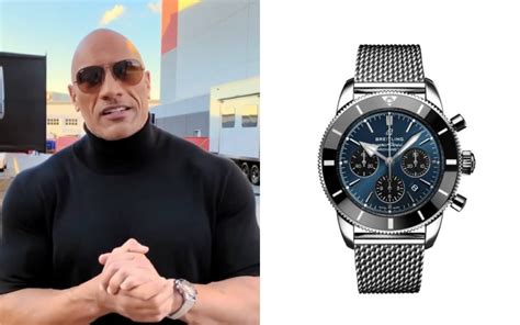 dwayne johnson breitling|dwayne johnson watches.